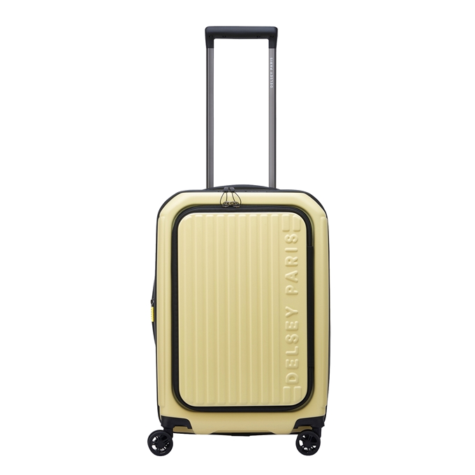 Delsey Securitime Zip Cabin Trolley S Expandable pale yellow - 1