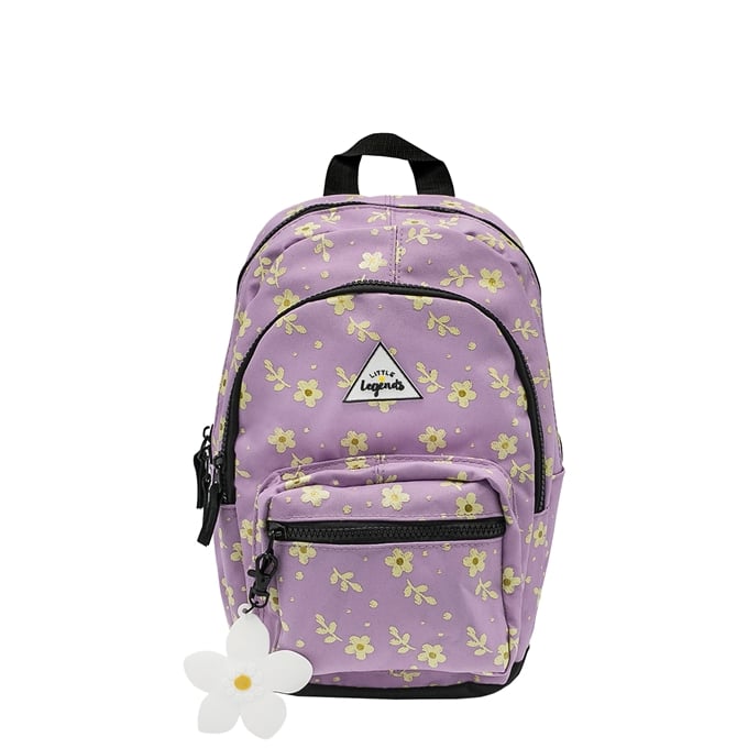 Little Legends Backpack S lila flower - 1