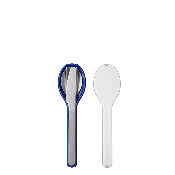Mepal Ellipse Cutlery 3-Pieces vivid blue - 1