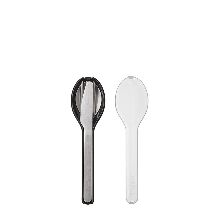Mepal Ellipse Cutlery 3-Pieces nordic black - 1