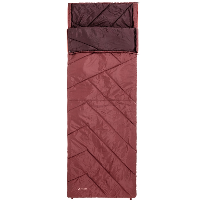 Vaude Navajo Sleepingbag 500 II SYN Zip Left dark cherry - 1