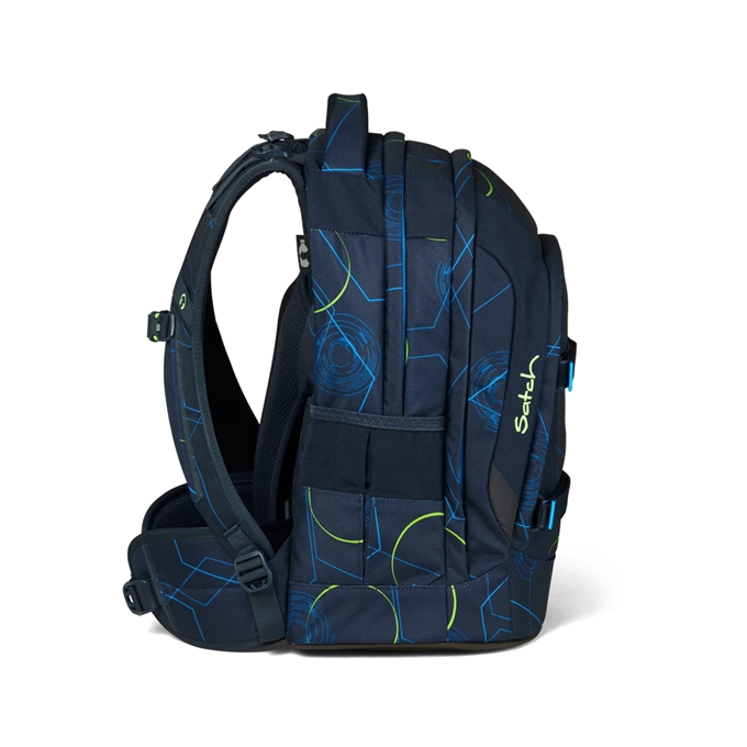 Satch Pack School Backpack blue tech