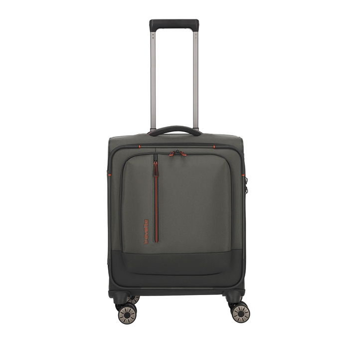 Travelite Crosslite 5.0 4w Trolley S dark olive - 1