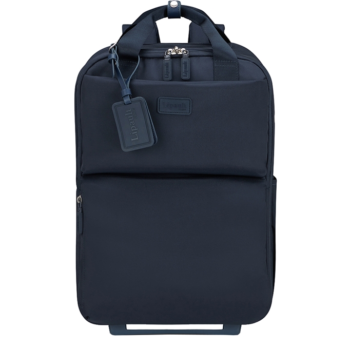 Lipault 4BIZ Laptop Backpack/Wheels carbon blue - 1