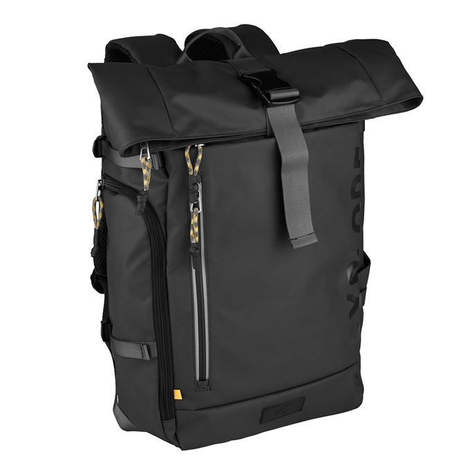 Camel Active Explore Rolltop Backpack L black - 1