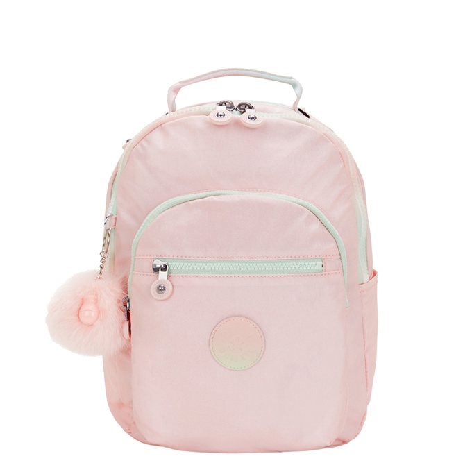 Kipling Seoul S blush metallic Travelbags