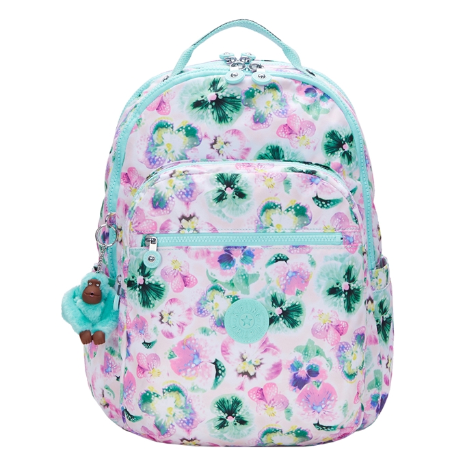 Kipling Seoul Lap aqua blossom - 1