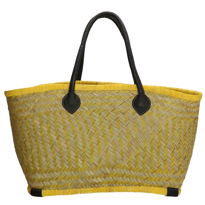 PE Florence Bozaka Straw Basket lemon - 1