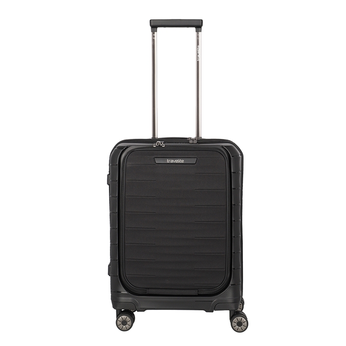 Travelite Mooby 4w Trolley S Frontpocket black - 1