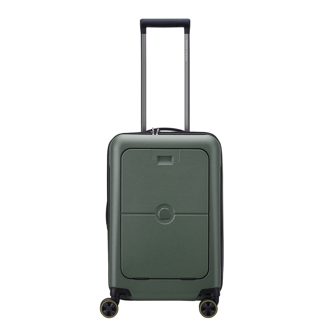 Delsey Turenne 2.0 Cabin Trolley S Front Pocket dark green - 1