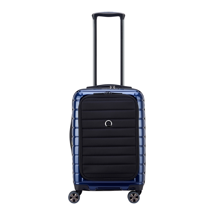 Delsey Shadow 5.0 Cabin Trolley Expandable Front Pocket blue - 1