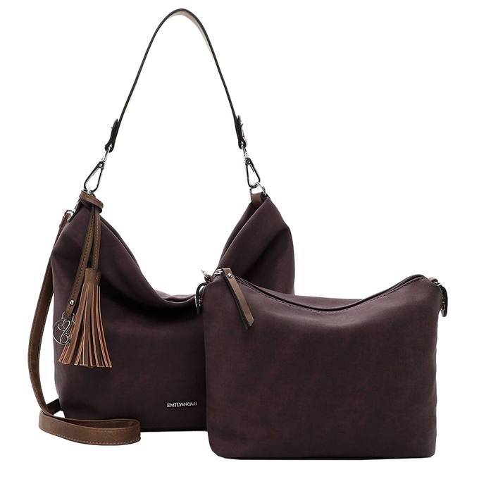 Emily & Noah Elke Handbag M darkwine - 1