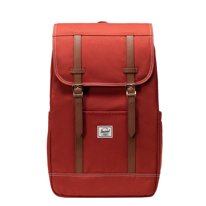 Herschel Supply Co. Retreat Backpack red ochre/white stitch - 1