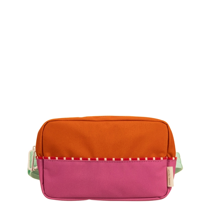 Sticky Lemon Better Together Colourblocking Fannypack Large gravel orange rosette pink - 1