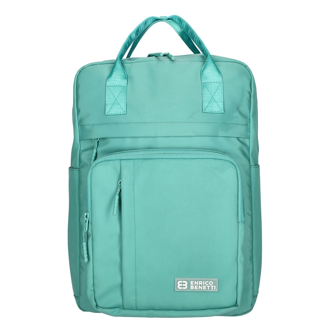 Enrico Benetti Aruba 20L Laptop Backpack 14" turquoise - 1