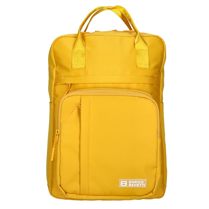 Enrico Benetti Aruba 20L Laptop Backpack 14" ochre yellow - 1