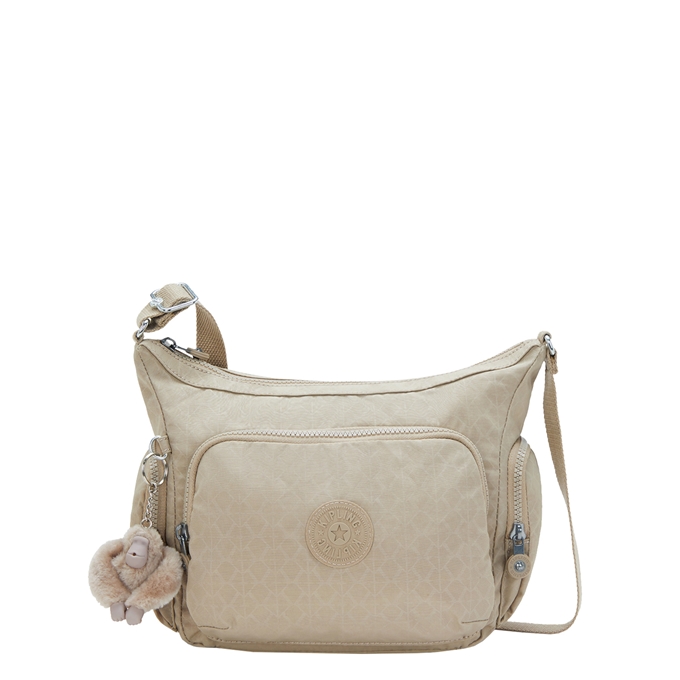 Kipling Gabb S sign beige emb - 1