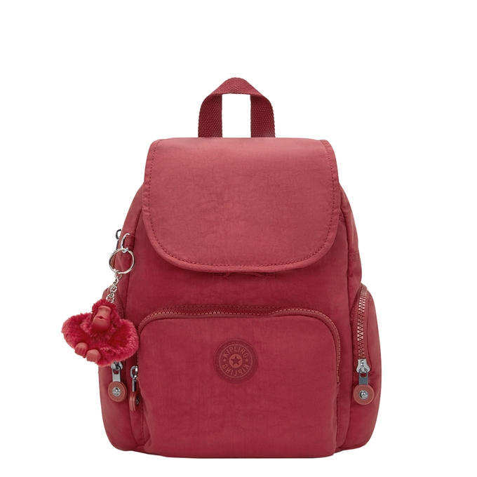 Kipling City Zip Mini funky red - 1