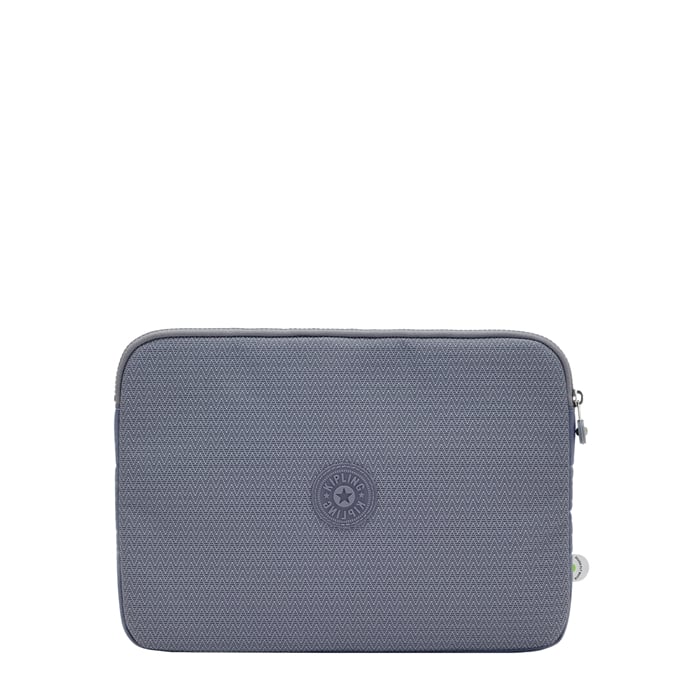 Kipling Laptop Sleeve 13 hazy grey bl - 1