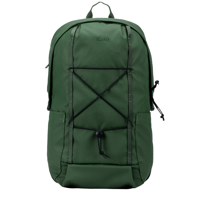 Elliker Kiln Hooded Zip Top Backpack 22L green - 1