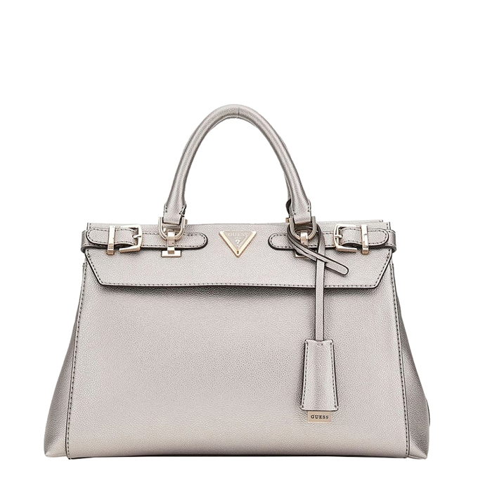 Guess Eco Ali Luxury Satchel pewter - 1