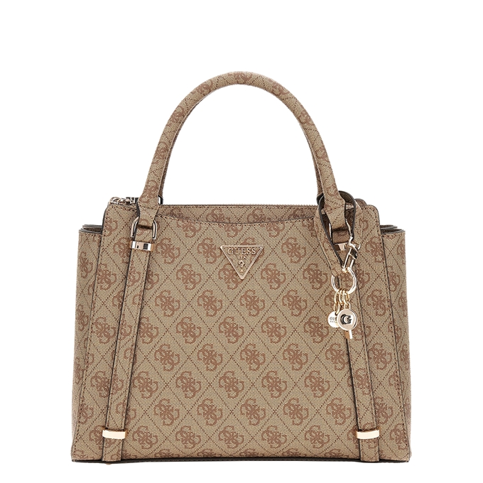 Guess Eco Erica 2 Comp Satchel latte logo - 1