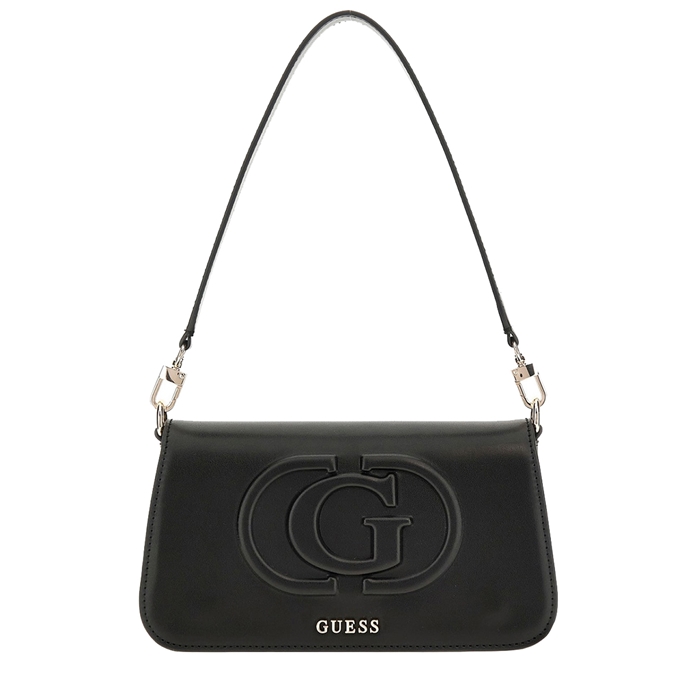 Guess Eco Mietta Flap Shoulder Bag black - 1