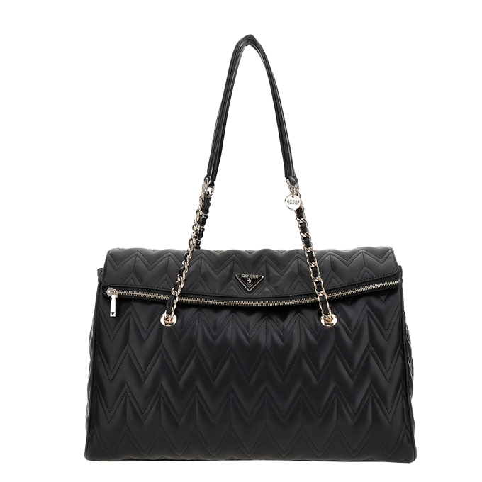 Guess Eda Large Flap Travel Tote black - 1