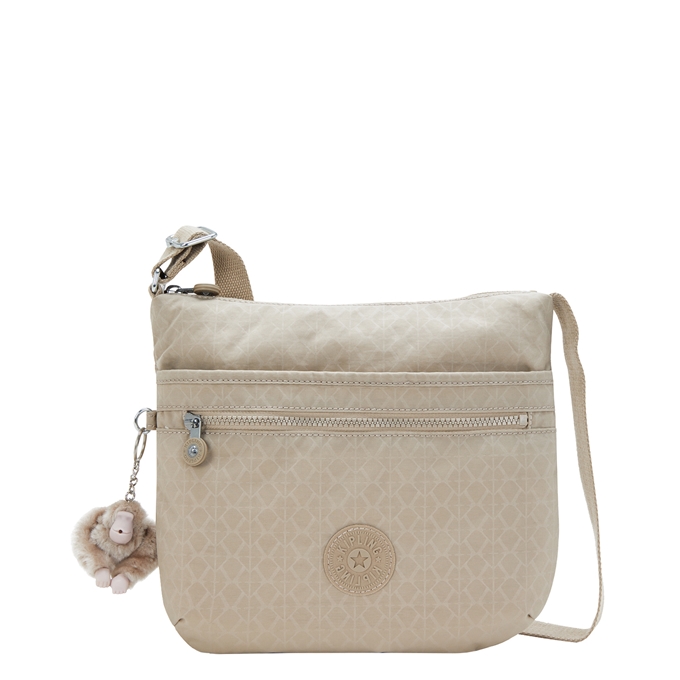 Kipling Arto sign beige emb - 1