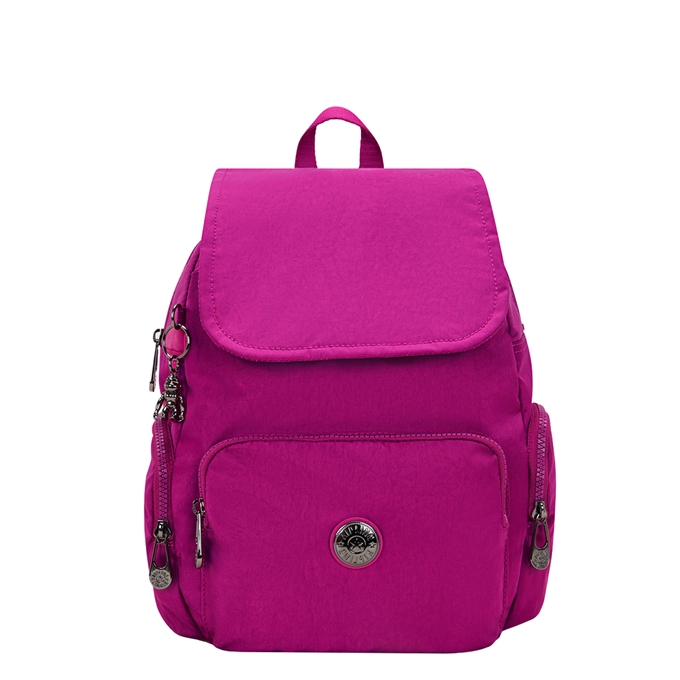 Kipling City Zip S fuchsia night - 1