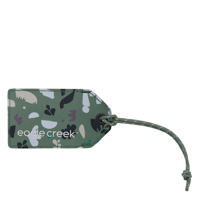 Eagle Creek Reflective Luggage Tag roots & shoots duck green - 1