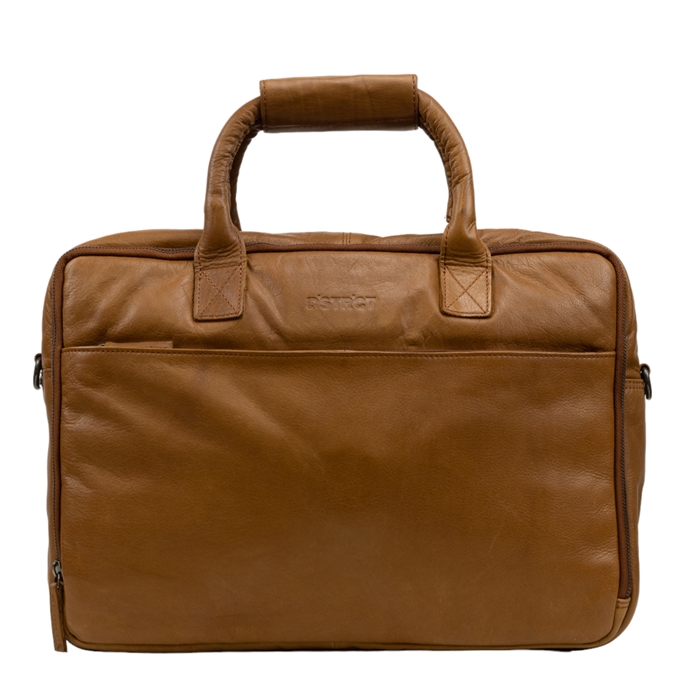 DSTRCT State Street Workingbag 17" cognac - 1