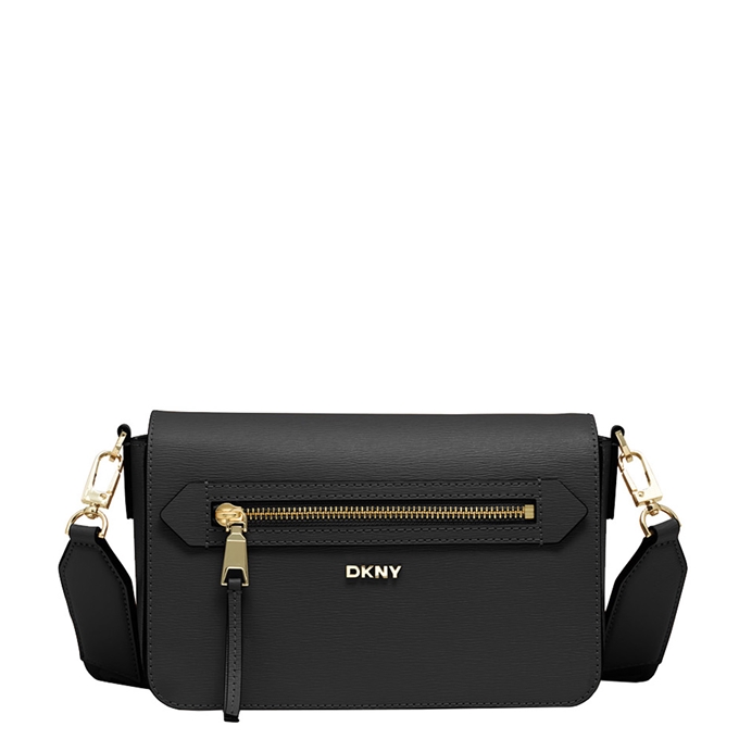 DKNY Bryant Ave Md Flap Cbody black/gold - 1