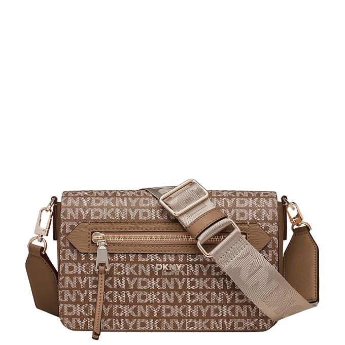 DKNY Bryant Ave Md Flap Cbody shitake - 1