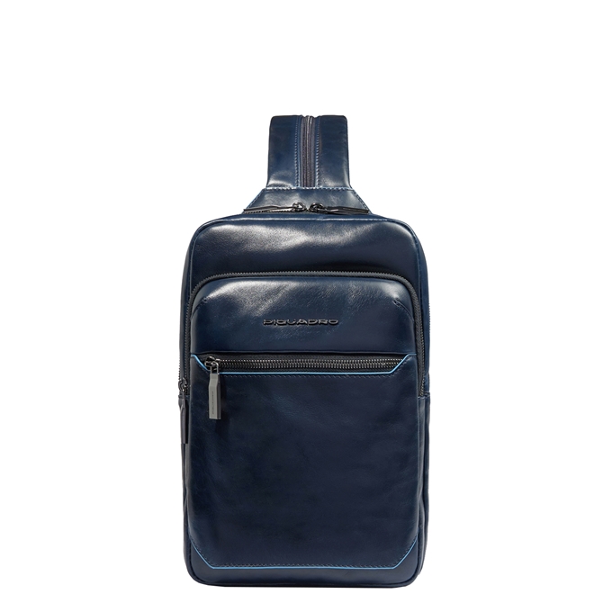 Piquadro B2 Mono Slingbag blue - 1