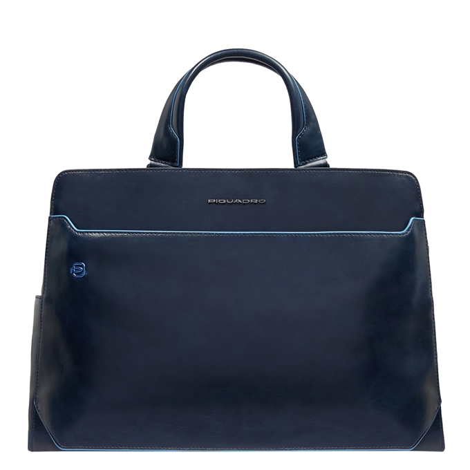 Piquadro B2 Laptop Shoulderbag 15,6" blue - 1