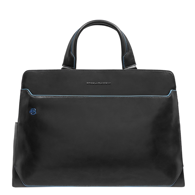 Piquadro B2 Laptop Shoulderbag 15,6" black - 1