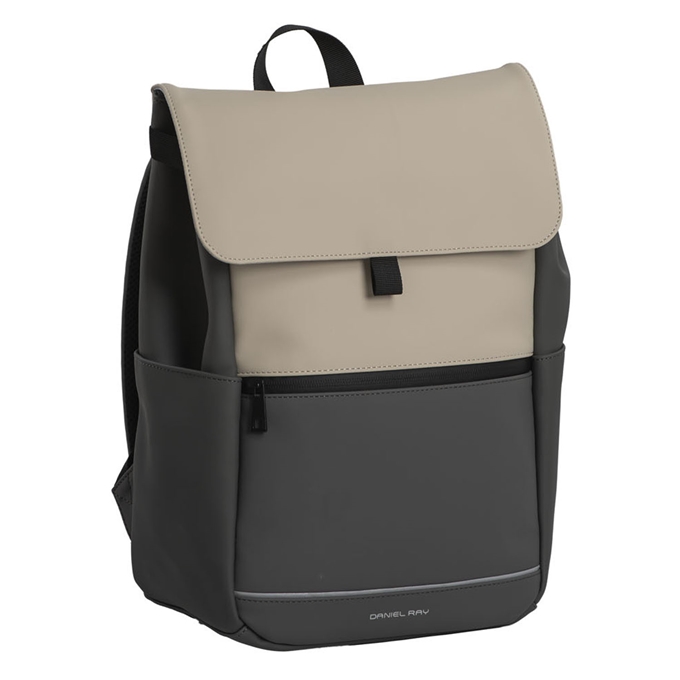 Daniel Ray Tacoma Water-Repellent Backpack dark grey/khaki - 1