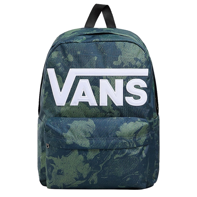 Vans Old Skool Drop V Backpack dress blue/dark forest - 1