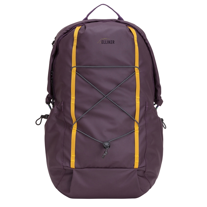 Elliker Kiln Hooded Zip Top Backpack 22L purple - 1