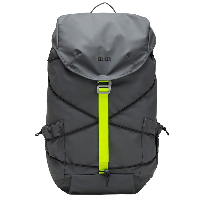 Elliker Wharfe Flap Over Backpack 22L greyneon - 1