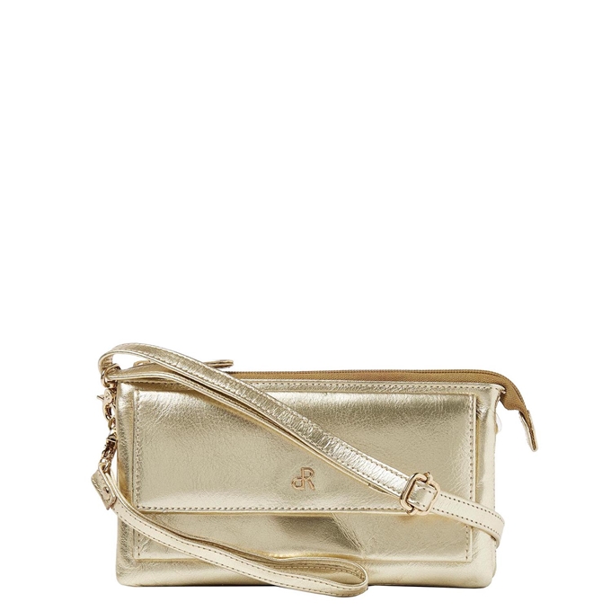 dR Amsterdam Metallics Shoulderbag/Clutch light gold - 1