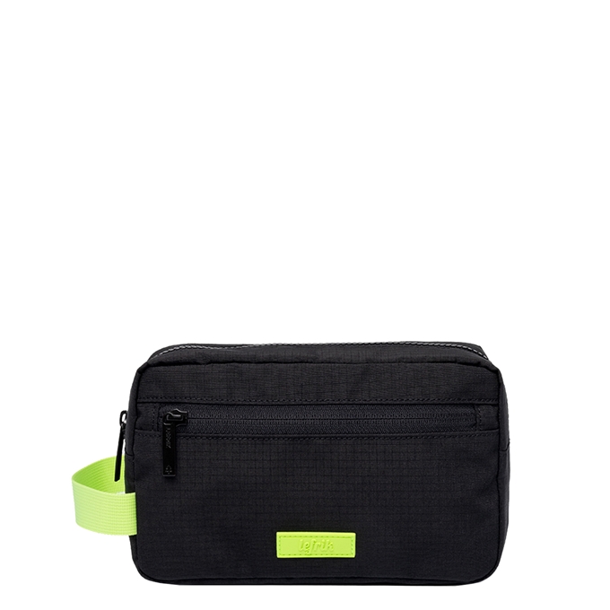 Lefrik Neo Lithe Bag Vandra black lime ripstop - 1