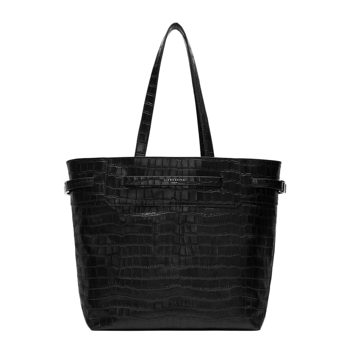 Liebeskind Lora Croco Tote L black - 1