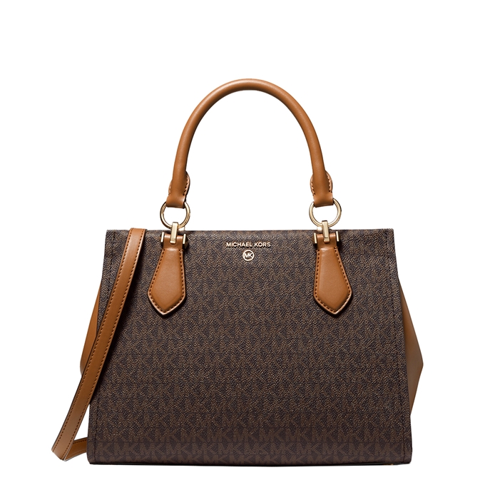 Michael Kors Marilyn MD Satchel brn/acorn - 1