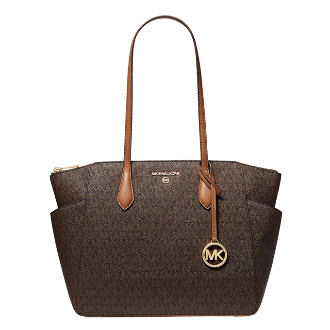 Michael Kors Marilyn MD Tz Tote brn/acorn - 1