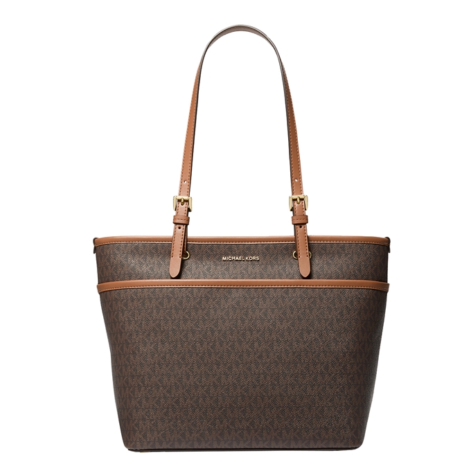 Michael Kors Winston MD Tz Pocket Tote brn/acorn - 1