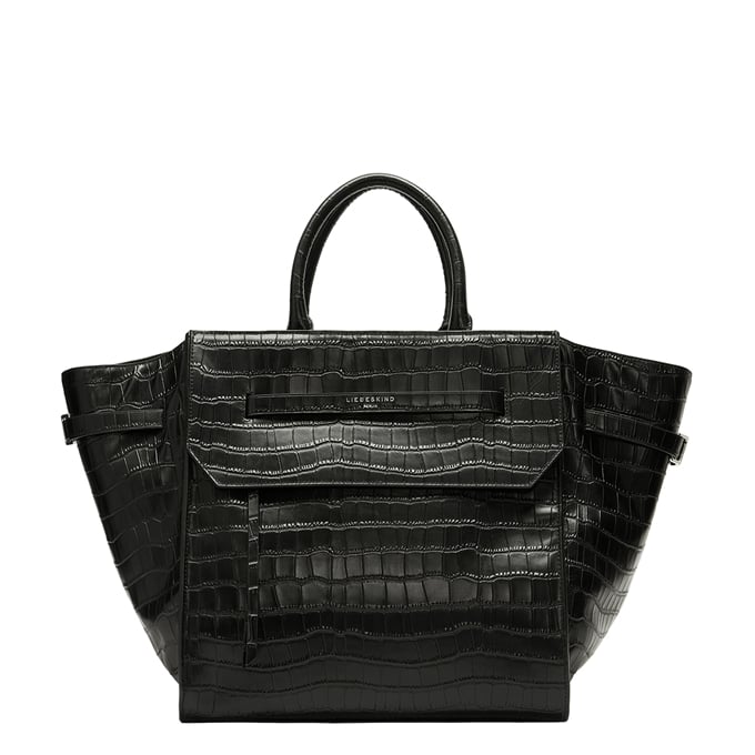 Liebeskind Lora Croco Satchel L black - 1