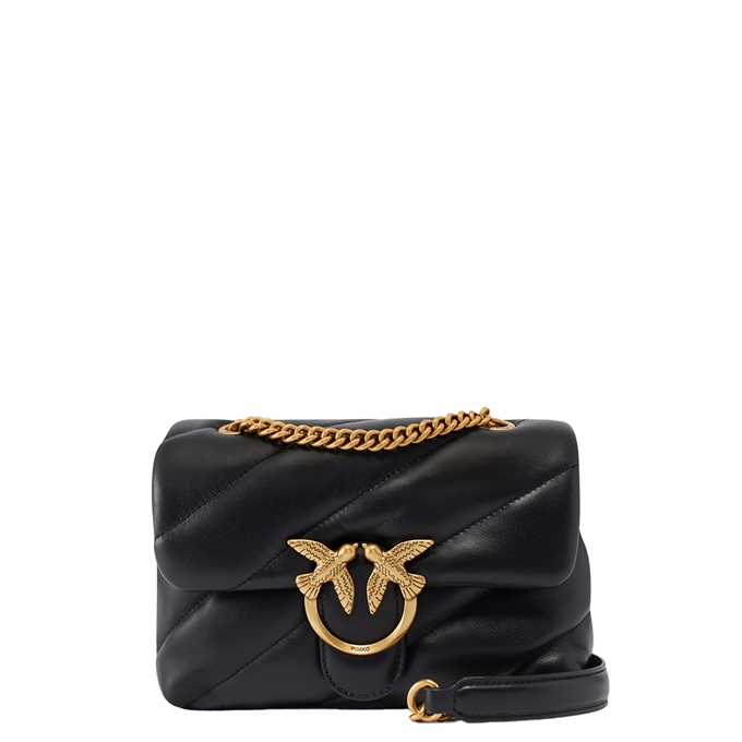 Pinko Love Puff Mini Cl black-antique gold - 1