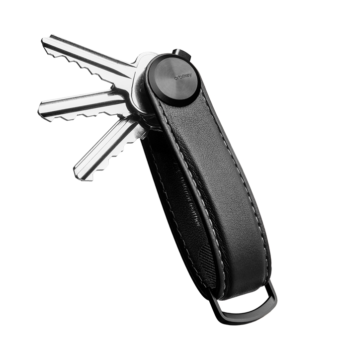 Orbitkey Key Organiser Pro Leather blackout - 1